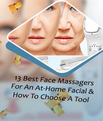 Cold facial massager