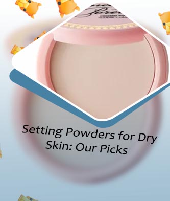 Face powder for dry skin