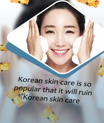 Korean skincare treatment