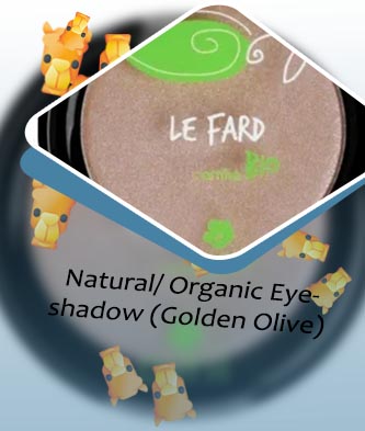 Natural organic eyeshadow