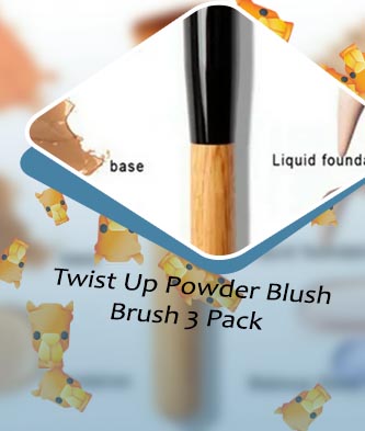 Powder blush brush