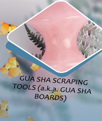 Rose quartz mushroom gua sha