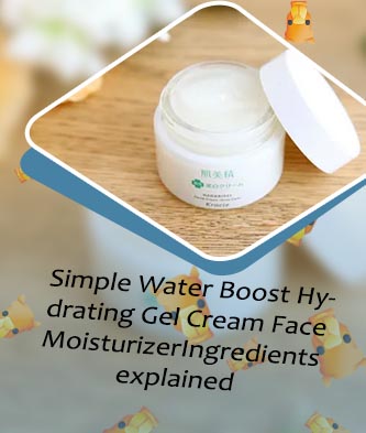 Simple face cream