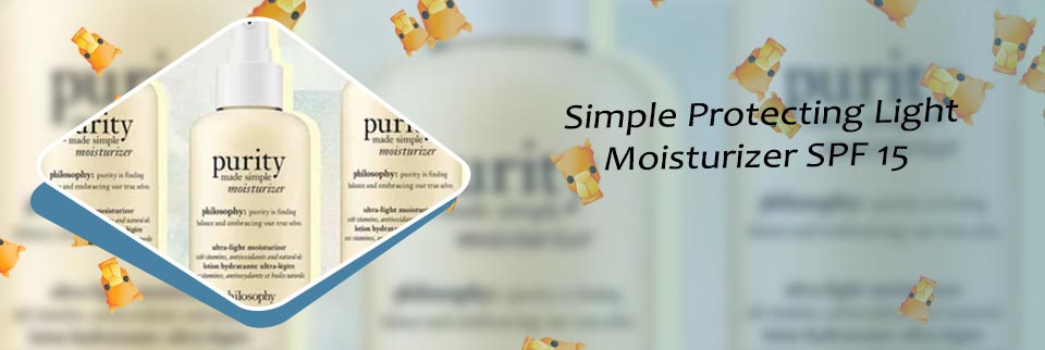 Simple light moisturizer