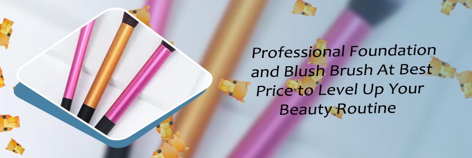 Top blush brush