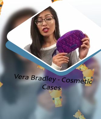 Vera bradley mini cosmetic bag