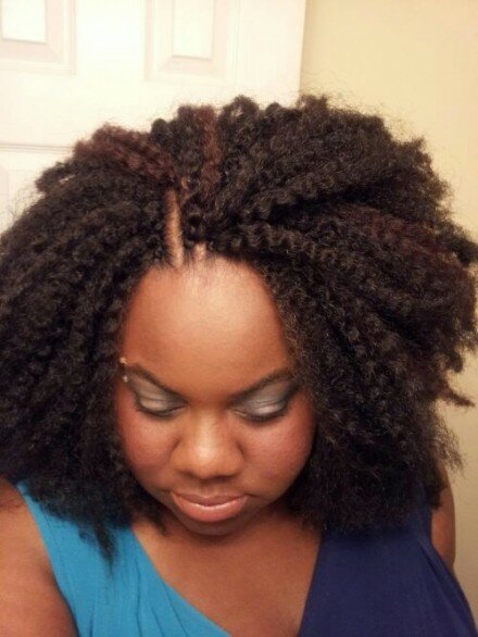 Crochet Braids Using Kanekalon Hair
