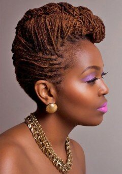 Sisterlocks Updo